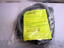 Bungee Mooring Rope 40" Dock Shock Absorber, 2 Pack silver