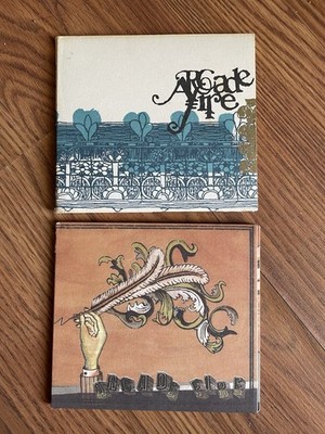 Arcade Fire Debut 2003 + Funeral 2004 CD Lot Complete