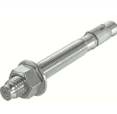 Kwik Bolt Long Thread Carbon Steel Expansion Anchors 1/2'' x 5-1/2'' Qty 4