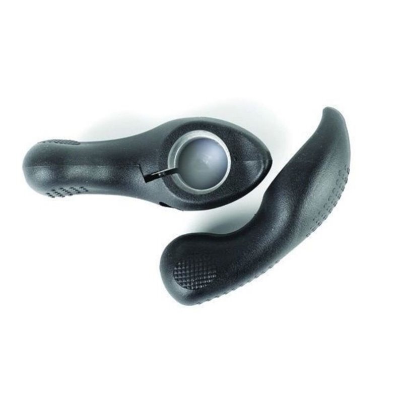 Pair of One23 Kraton Soft Grip Handlebar Bar Ends.