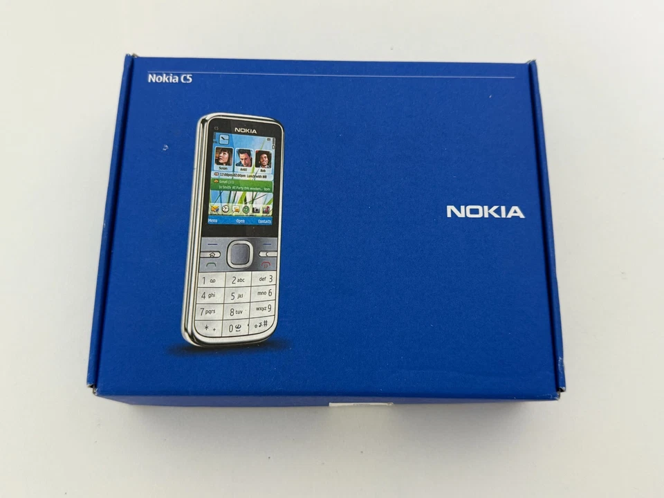 BRAND NEW NOKIA C5-00 UNLOCKED PHONE - BLUETOOTH - 3.2MP CAM - 3G - RADIO - Image 2 of 4