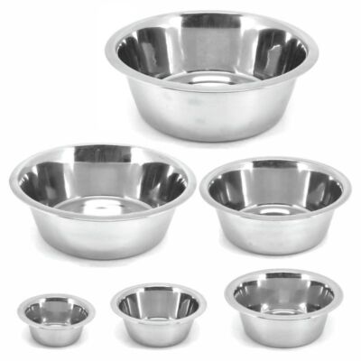 Karlie Edelstahl Napf - Hunde/Katzen - Wassernapf Fressnapf Reisenapf Futternapf