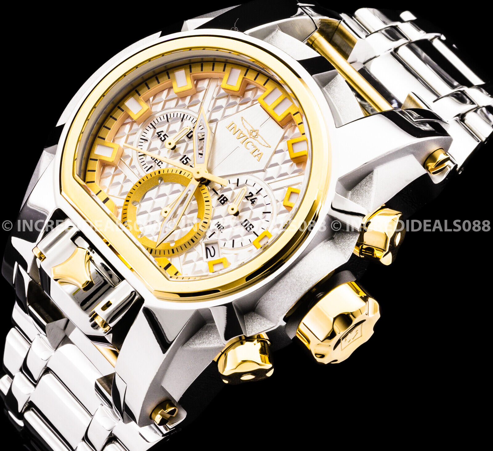 Comprar Relógio Masculino Invicta Zeus Magnum Linha Gold One