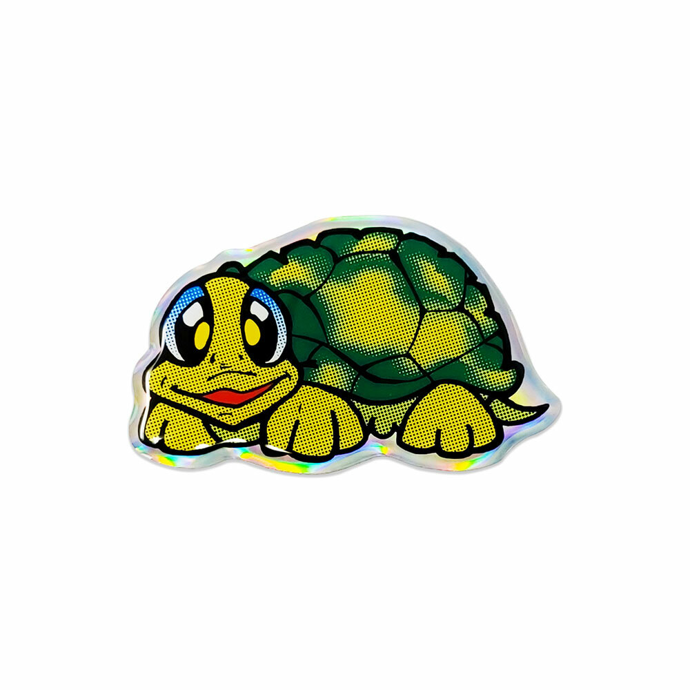 Sticker Adesivo 3D Tartaruga Valentino Rossi HQ