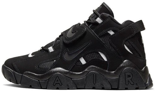 Nike Air Barrage Mid QS Toronto Raptors Black Purple New