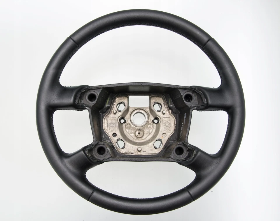 Lenkrad Volkswagen Transporter T5 2003-06 NEU LEDERBEZUG Neu Beziehen - Bild 3 von 4