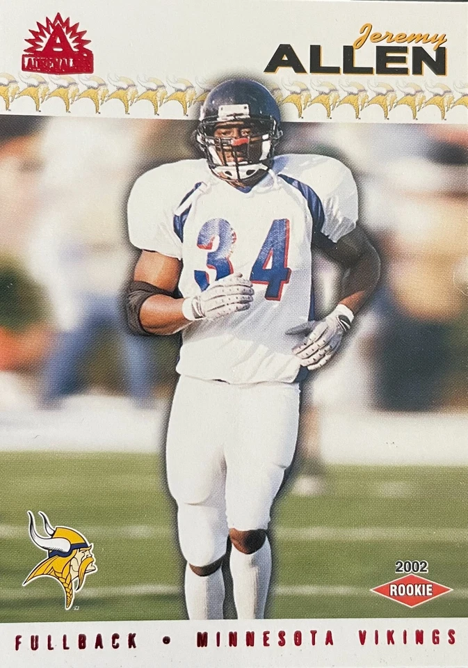 2002 Pacific Adrenaline NFL Football Card # 1-288 Base - RC  - Inserts -You Pick - Image 2 of 2