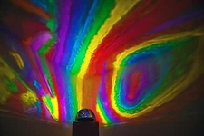 Portable LED Party Light Painting Projector Psychedelic Mood Lamp Night Light