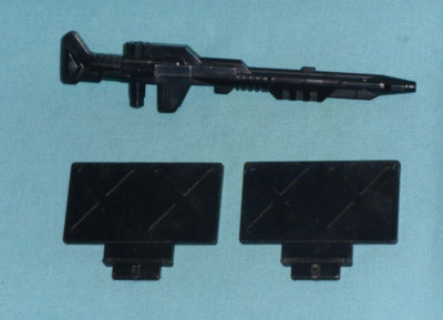 original G1 Transformers RODIMUS PRIME WEAPONS PARTS LOT gun r+l blast shield