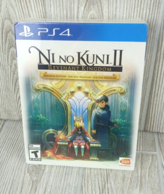 Ni No Kuni II Revenant Kingdom Premium Edition PS4 Factory Sealed Brand New 2018
