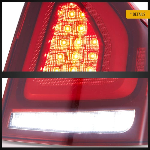 Pair VLAND For 2011-2014 Chrysler 300 RED Full LED Taillights W/ DRL Animation - Bild 7 von 16