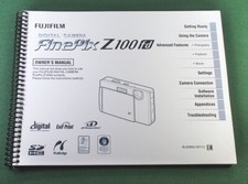 Fujifilm FinePix Z100FD Owner's Manual: 164 Pages & Protective Covers!