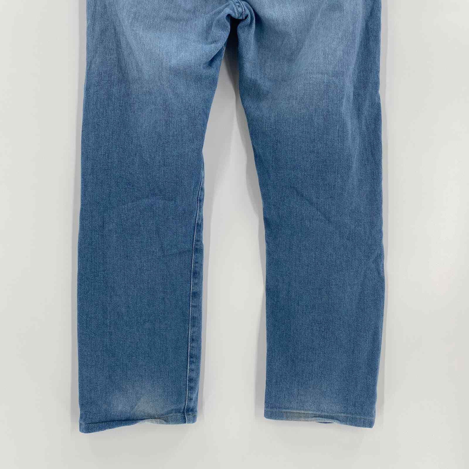 AG Adriano Goldschmied 38x26 "Tellis" Modern Slim Light Wash Blue Denim Jeans thumbnail 8