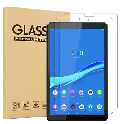 2 Pack Tempered Glass Screen Protector For Lenovo Tab K10 10'' Tablet TB-X6C6F/L