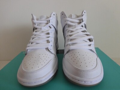 Size 9 - Nike SB Dunk Pro High White Ice for sale online | eBay