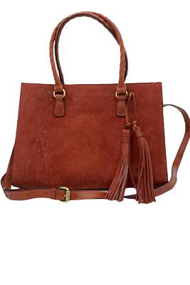 Patricia Nash Leather Primrose Satchel Fox Nubuck