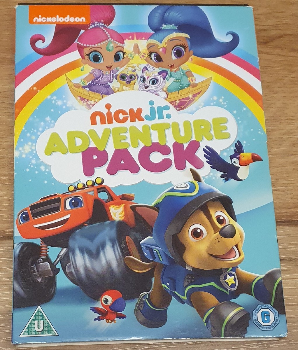 NICKELODEON NICK JR PACK DVD KIDS SHIMMER SHINE / PAW PATROL