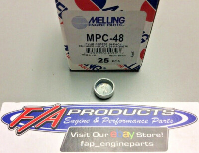 Melling MPC-48 Steel 9/16'' Engine Deep Cup Expansion Freeze Out Plugs