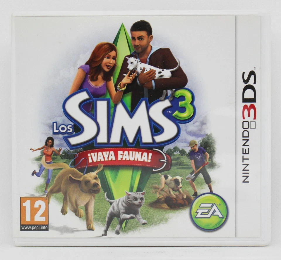 LOS SIMS 3 VAYA FAUNA - NINTENDO 3DS - PAL ESPAÑA - THE SIM PETS ¡VAYA FAUNA!, foto 1 de 2