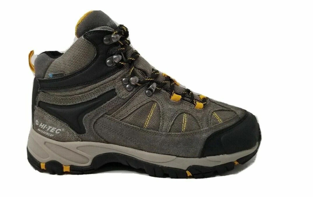 HI-TEC Mens Altitude Lite Brown Hiking Boots Size 12