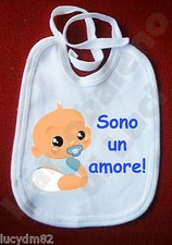 BIB AM A WITTY LOVE BIB BABY BABY BIB FUN MALE