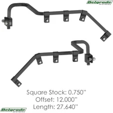 562.326HD Bar Hanger Kit HD - Angled w/12in Offset Replaces B90