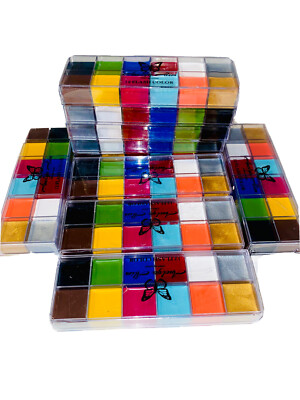 BUY 10 pieces for the price of $50 Professional Face Body Paint Kit Oil Hallowen