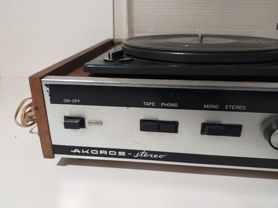 Platine Vinyle Radiotehnika Akords – Vintage, Rare, Pour Pièces Ou Réparation (ne Fonctionne Pas)