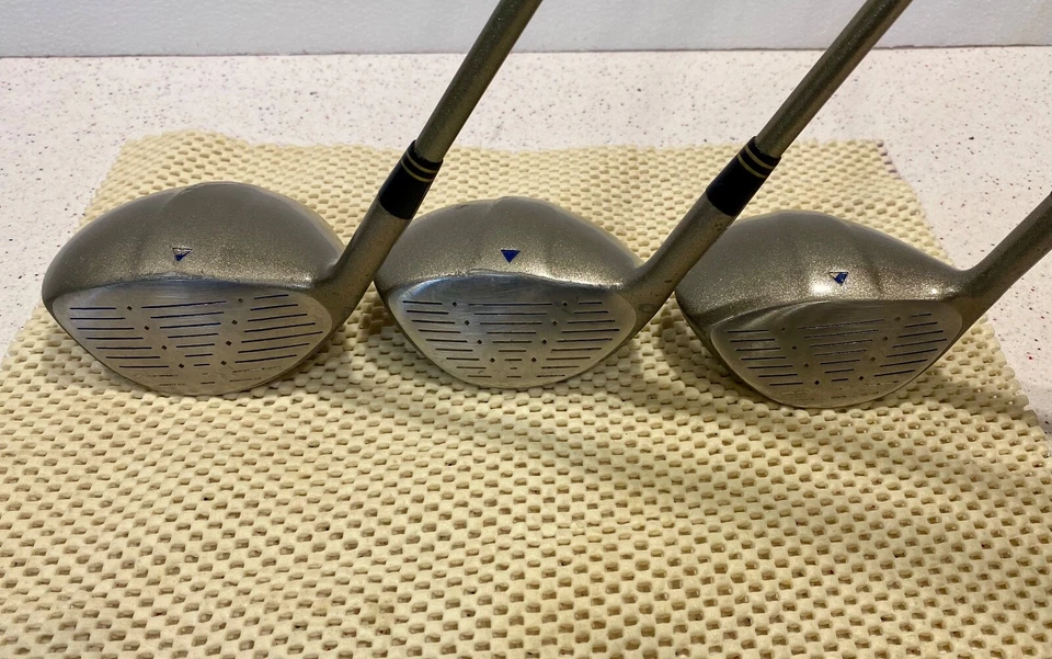 Ladies RH Light & Easy Square Two Wood Set 1,3,5 LPGA Graphite Offset LPGA #118 - Image 2 of 4