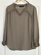 Ivanka Trump Blouse Green L