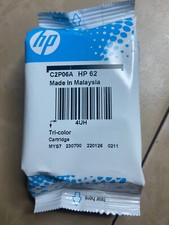 Genuine HP 62 Ink Cartridge Color for Deskjet 3630 4520 Officejet 4650