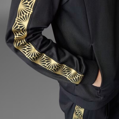 adidas Originals Mexico Black Gold Track Top Jacket JE5335 ✓Asia