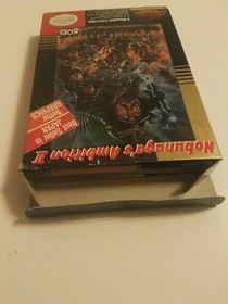 Nobunaga's Ambition II 2 (Nintendo NES) Authentic Complete GREAT Shape CIB Game