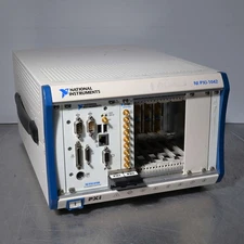 National Instruments NI PXI-1042 8-Slot Chassis w/PXI-4472 and PXI-8186 Modules