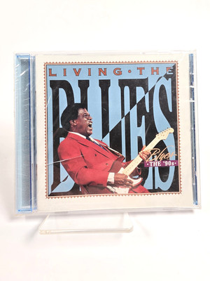 Living The Blues The 90s Blues CD Time Life 2000 Sealed Cracked Case Robert Cray