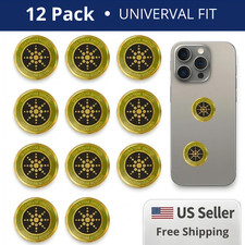 Quantum Anti Radiation Shield 5G EMF Protection - Phones Laptops - 12 Stickers