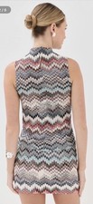 Missoni PF25 Retro Multi Color Zig Zag Skirt Set MSRP 1400 