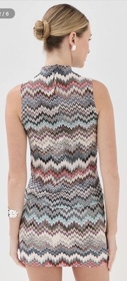 Missoni PF25 Retro Multi Color Zig Zag Skirt Set (MSRP $1400)