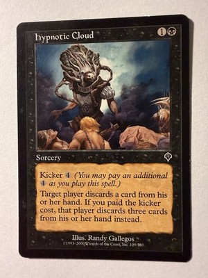 Magic the Gathering MTG Hypnotic Cloud (109) Invasion   LP