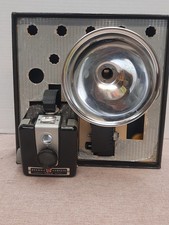 Kodak Brownie Hawkeye Flash Outfit With Damaged Box