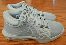 NEW Men's Nike Lebron Witness VIII Basketball Shoes Sneakers Grey Lt Iron US 8