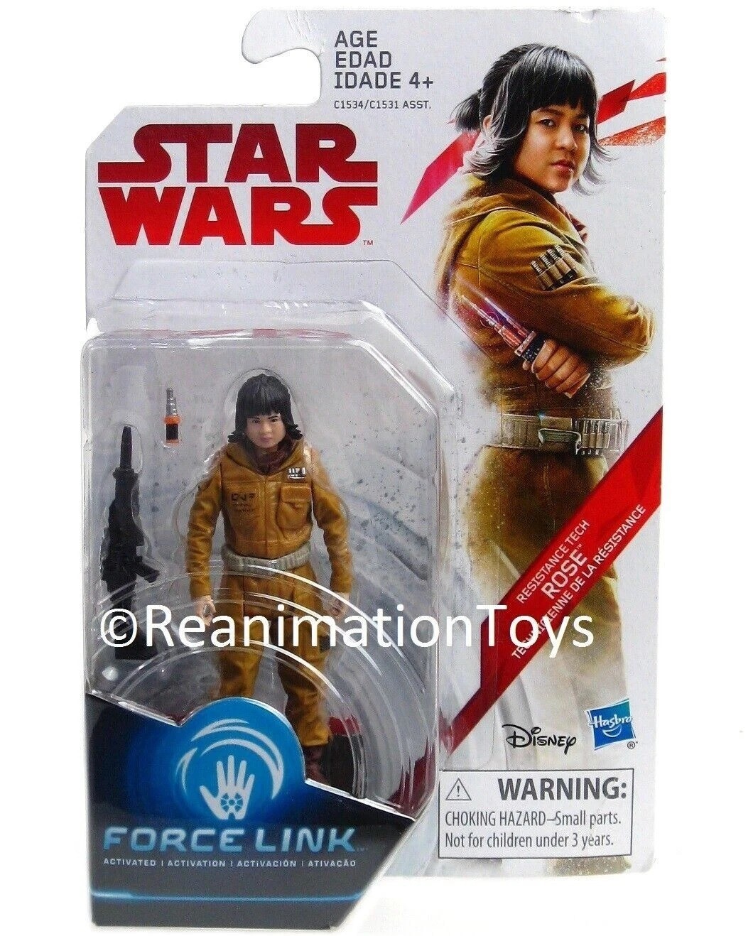 Star Wars The Last Jedi Rose Resistance Tech Force Link Talk