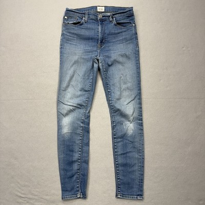 Hudson Jeans Women's Size 28 Barbara High Waist Blue Denim Stretch