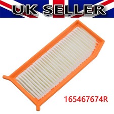 165467674R Air Filter fits RENAULT Captur 0.9 TCe 90 1.2 TCe 120 1.5 dCi