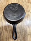 Rare Wagner Pie Logo #3 Cast Iron Skillet 1053 A, 1915-1934, Reconditioned NICE