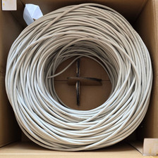 Cat 5e 4 Pair UTP 24AWG PVC Grey 305m