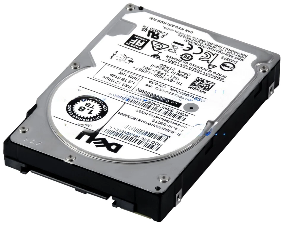 DELL SAS 1.8TB 12Gbps 512e RPM 10K HUC101818CS4204 DP/N VTHDD 0VTHDD - Image 2 of 3