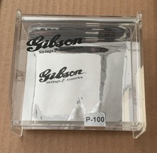 Gibson USA P-100 Humbucker vintage verticale per orecchie di cane custodia acrilica vuota