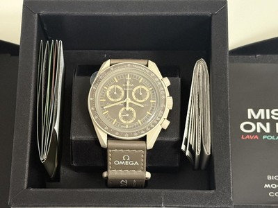 Swatch × Omega Mission on Earth Desert Taupe Chronograph Quartz