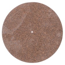 Set of 2 Vinyl Record Mat Anti Static Cork Turntable Platter